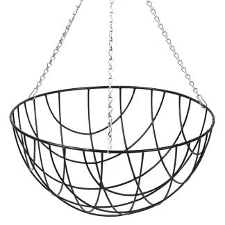 Afbeelding van Hanging basket Nature Ø 40 centimeter (Groen, Verzinkt staal)