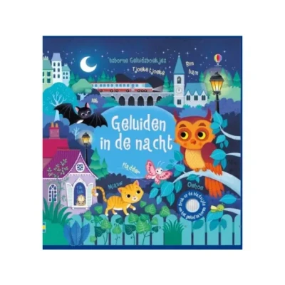 Afbeelding van Uitgeverij usborne geluidenboek geluiden in de nacht
