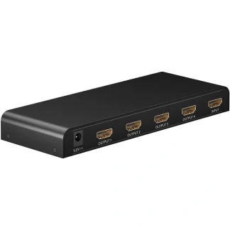 Afbeelding van HDMI splitter Goobay 4 poorts (4K@30Hz, Actief)