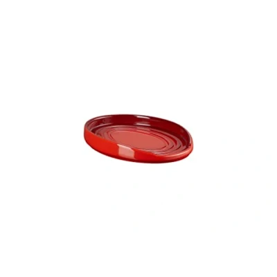 Image de LeCreuset Porte cuillère ovale Ebène noir 15cm