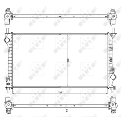 Afbeelding van Radiateur NRF 54756