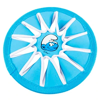 Afbeelding van Smurfs Duvoplus Speelgoed Voor Dieren Hond Potige Smurf Frisbee 24,5x24,5x1cm Blauw 1st