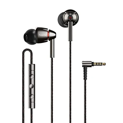 Afbeelding van 1More E1010 hoofdtelefoon/headset In ear 3,5mm connector Zwart, Rood