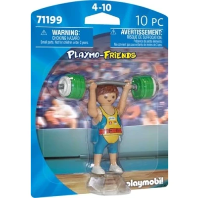 Afbeelding van Actiefiguren Playmobil 71199 Gewichtheffen Friends