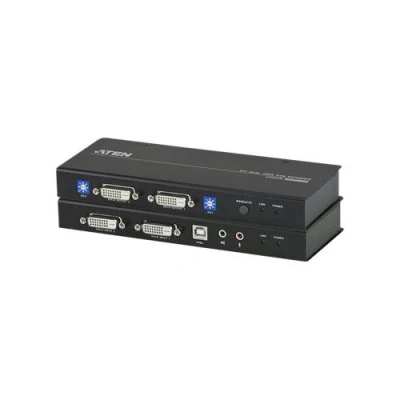 Image de ATEN CE 604 Local and Remote Units Rallonge écran clavier souris/audio/série USB jusqu&#039;à 60 m