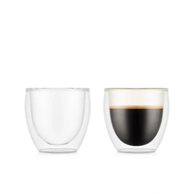 Afbeelding van Bodum 4557 dubbelwandige glazen, transparant, 8 cl