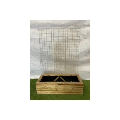 Afbeelding van 1 Stuk Beschikbaar: Elan Bloembak 120x50x30 cm Beschadigd Sale01880