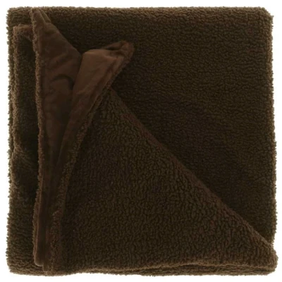 Afbeelding van Unique Living Plaid Romie 150x200cm Brown