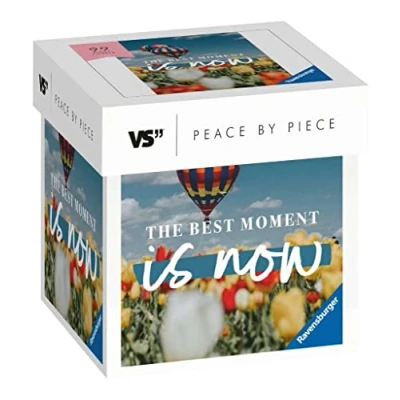 Afbeelding van Ravensburger Puzzel 16964 The Best Moment is Now Peace by Piece 99 stukjes