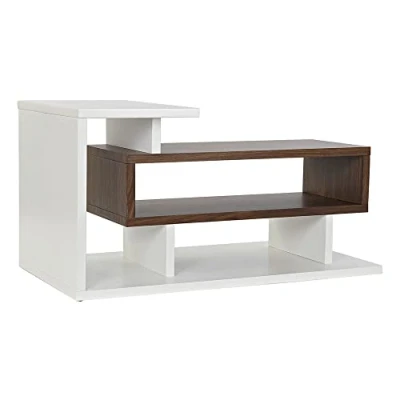 Afbeelding van Tv meubel DKD Home Decor Wit Kristal 140 x 40 50 cm Hout MDF