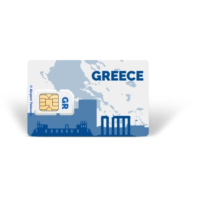 Afbeelding van eSIM Griekenland Unlimited 30 Dagen Data Prepaid Met Snel 4G/5G Internet En Bellen Op Reis In Europa Airport Telecom