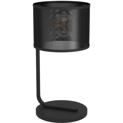 Afbeelding van EGLO Manby Tafellamp E27 49 cm Zwart Staal