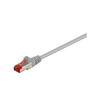 Afbeelding van Goobay Patchkabel Cat6 S/FTP (PiMF) grijs 0,5 m
