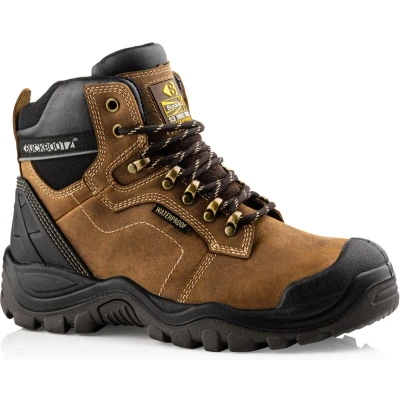 Afbeelding van BuckBootz Schoen Bruin HG/S3/KN Mt 41