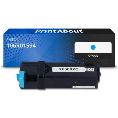 Afbeelding van Huismerk Xerox 106R01594 Toner Cyaan