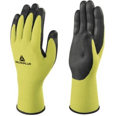 Afbeelding van Delta Plus Gebreide handschoen polyester met schuim TPU Geel 9 (L)