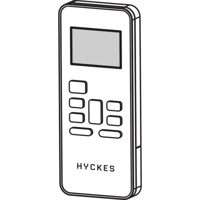 Afbeelding van Hyckes HyBreeze Air Afstandsbediening Wit Onderdelen &amp; Accessoires