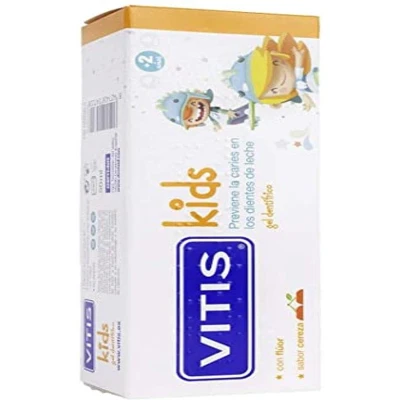 Afbeelding van Vitis Kids Toothpaste Gel With Fluoride #cherry 50 Ml