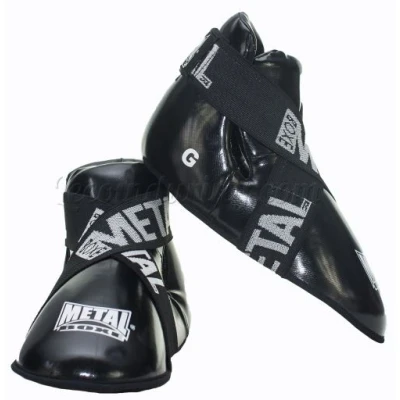 Image de Protège Pieds full contact Métal Boxe Noir L (MB165LN)