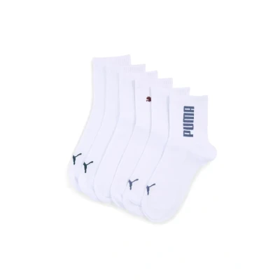 Afbeelding van Korte uniseks sokken (set van 3), Wit, Maat 39 42 PUMA