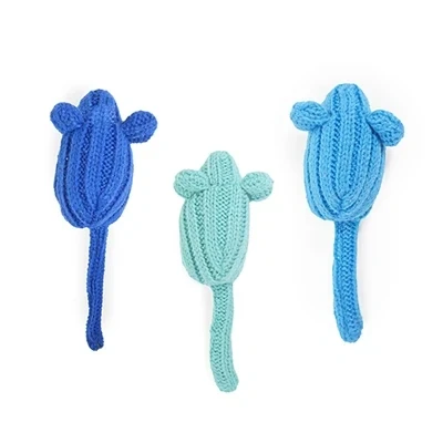 Afbeelding van Battersea tune chaser muizen blauw / groen 13x5 cm 3 st