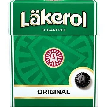 Afbeelding van Cloetta Lakerol Original Tabletten, 4 dozen van 25 g