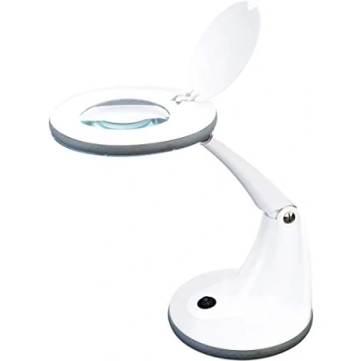 Afbeelding van Ronde Tafel Magnifying Loeplamp 36 Led 5 Diopter