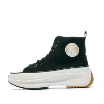 Afbeelding van Kaporal Christy Sneakers hoog, Dames, Maat: 36, Black Kunststof/ textiel