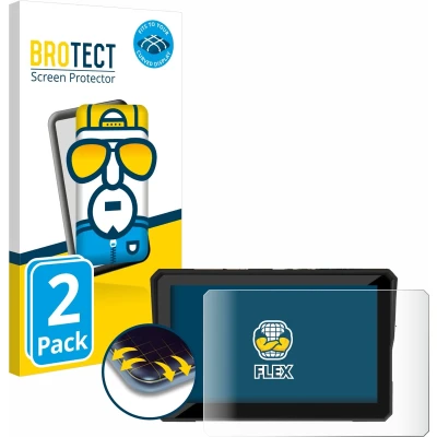 Afbeelding van BROTECT Screenprotector voor Carpuride W502B Pro 5&quot; Folie Beschermfolie transparant volledig dekking (2 Stuks)