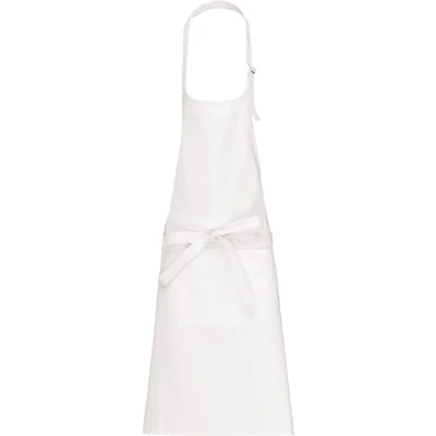 Afbeelding van Schort/Tuniek/Werkblouse Unisex One Size Kariban White 100% Katoen