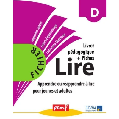 Afbeelding van Fichiers Lire Méthode niveau D pack enseignant (Livret Pédagogique + Fiches Elèves)