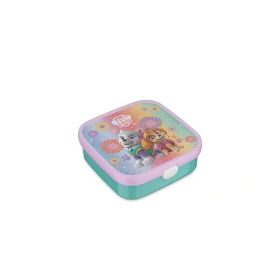 Image de Mepal Grande Boîte à Déjeuner Campus Lunch Box Bento pour Enfants Comprend 2 Boîtes étanches &amp; une Fourchette vont au Micro ondes 2x 200 + 1250 ml Paw Patrol Girls