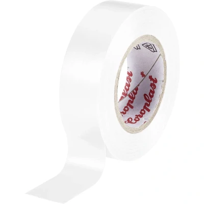 Afbeelding van Coroplast 302 10 19WH Isolatietape Wit (l x b) m 19 mm 1 stuk(s)