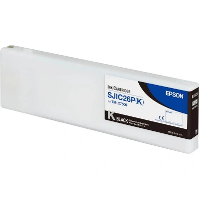 Afbeelding van Epson SJIC26P Inktcartridge Zwart