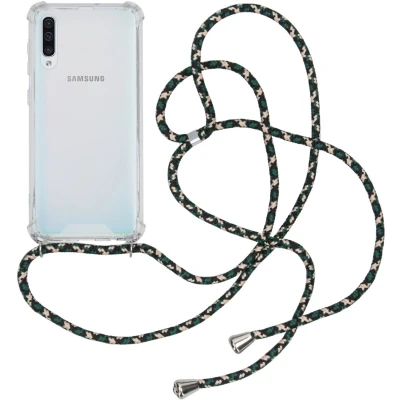 Afbeelding van imoshion Backcover met koord voor de Samsung Galaxy A50 / A30s Green Multi Color
