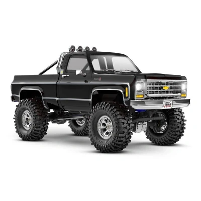 Afbeelding van TRX 4M High Trail Crawler with 1979 Chevrolet K10 Truck Body: 1/18 Scale 4WD Electric Zwart