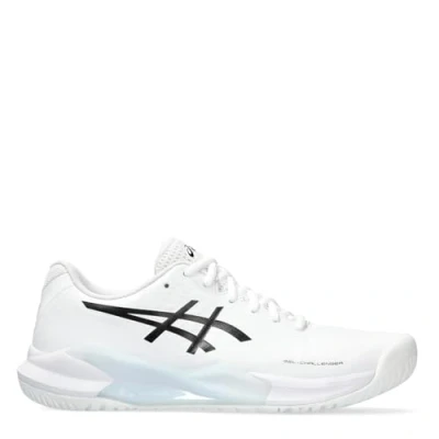 Afbeelding van Asics Gelchallenger 14 Tennisschoenen voor alle ondergronden, Heren, Maat: 43.5, White/black Textiel/ synthetisch