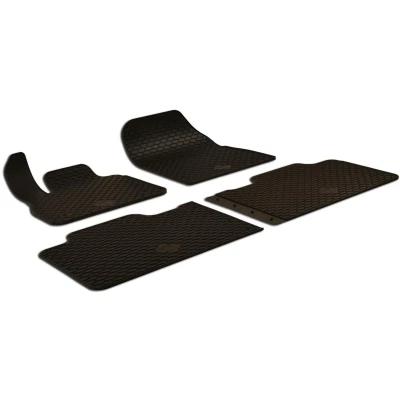 Afbeelding van WALSER 50791 Vloermatset Rubber voor en achter 4 Zwart RENAULT: Espace 5