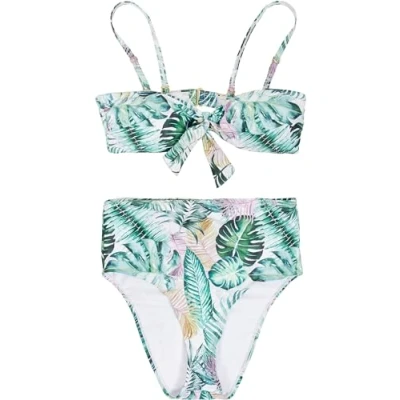 Afbeelding van Urban Classics SET Bikini, Dames, Maat: Small, Leaf white