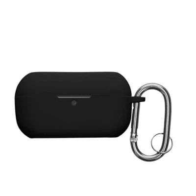 Afbeelding van kwmobile cover voor oordopjes case geschikt Technics EAH AZ100 Trendy beschermhoes draadloze in zwart