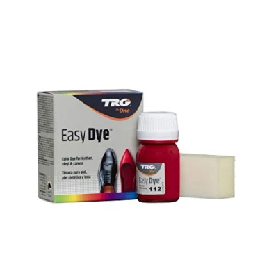 Afbeelding van TRG Easy Dye voor schoenen en accessoires van leer canvas, Rood