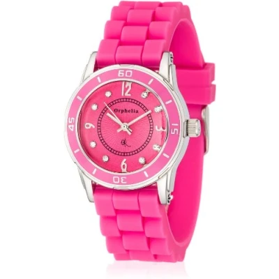 Afbeelding van Orphelia 122 1712 77 Horloge Siliconen Roze 34 mm