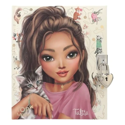 Afbeelding van Depesche TOPModel KITTY dagboek and DOGGY