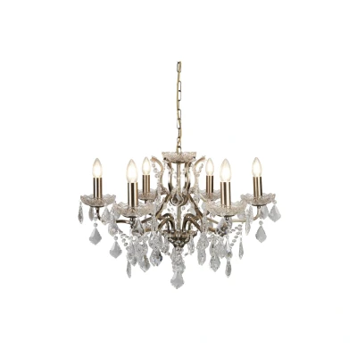 Afbeelding van Searchlight Paris Luster Ø 70 X 135 Cm Antiek Messing
