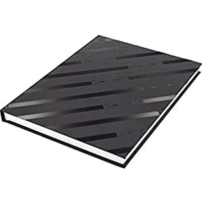 Afbeelding van Dummyboek blanco hard cover, zwart