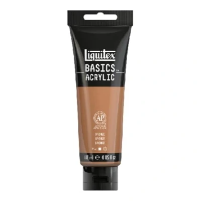 Afbeelding van Liquitex Basics Acrylverf, 118 ml, Tube, 054 Brons ROW