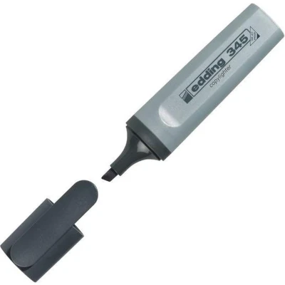 Afbeelding van Edding 345 accentueerstift grijs fax/kopieer echt