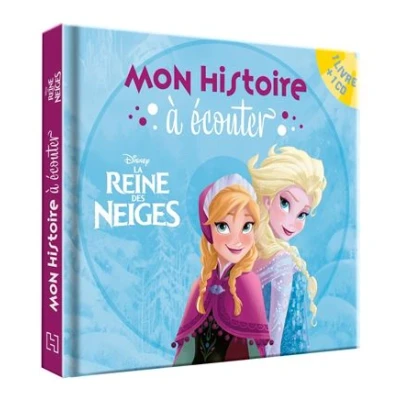 Image de LA REINE DES NEIGES Mon histoire à écouter L&#039;histoire du film Livre CD Disney