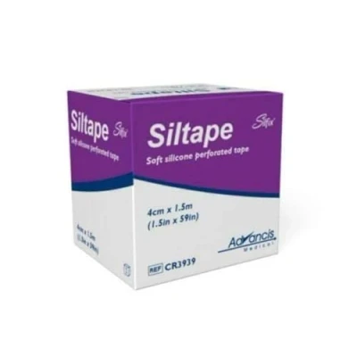 Afbeelding van SILTAPE Zachte siliconen tape geperforeerd 4 cm x 1,5 m