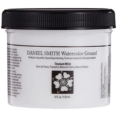 Afbeelding van Daniel Smith Ground Titanium White 118ml Ondergrond Voor Aquarel Kleur Wit